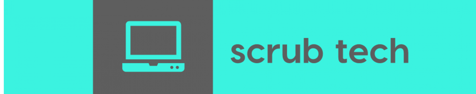 Tech for filthy scrubs